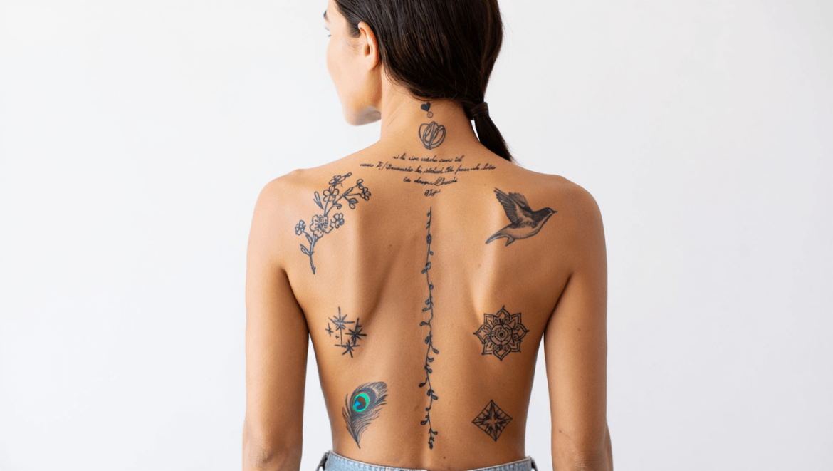 PHOTOS. Tatouage sur le dos :
nos idées pour adopter ce tattoo glamour et discret
