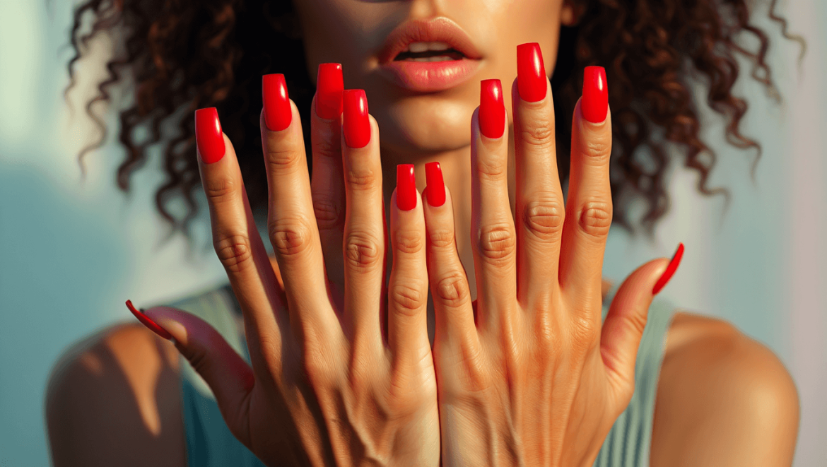 Adieu la manucure nude, les
ongles square sont la forme d’ongle la plus tendance pour
l’été
